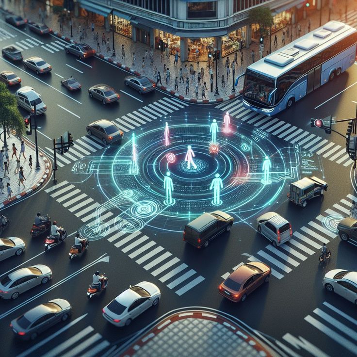 AI-Driven Traffic Light System